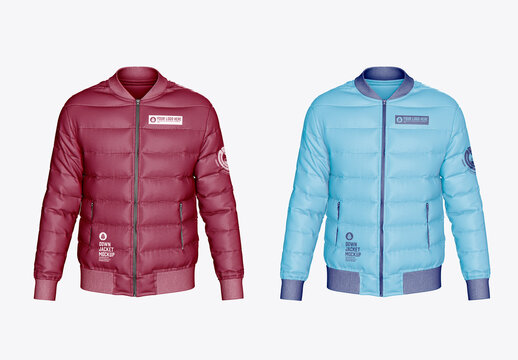 Down Jacket Mockup