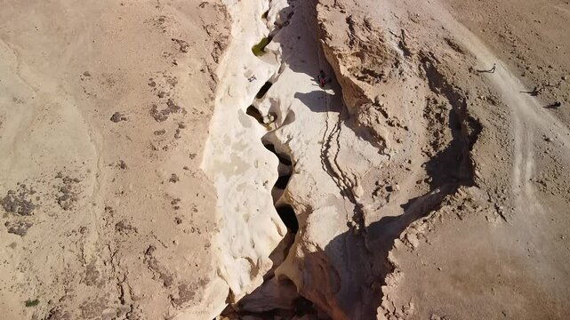 Aerial fpv video over Nahal Peres Israel