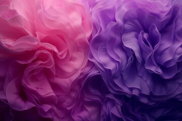 Obraz premium colorful pink and purple roses background, in the style of accurate and detailed, violet, purple