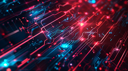 Fototapeta premium technology background