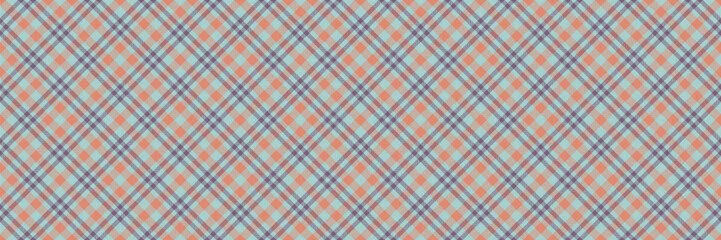 Ornamental textile pattern check, outside background texture seamless. Paint plaid vector tartan fabric in light and red colors.