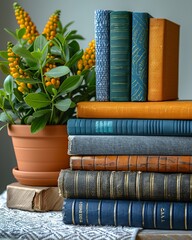 Stack of Old Books