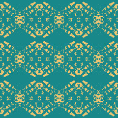 Old wallpaper on the wall.