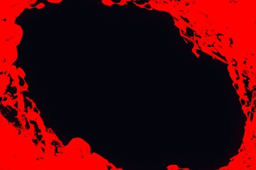 red paint splashes background