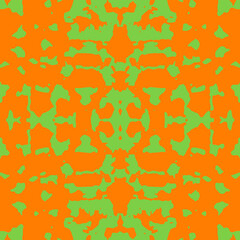 Blue and white watercolor ornament painted with watercolor on paper.