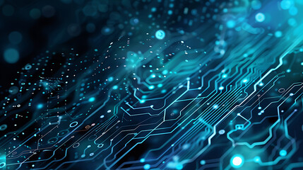 Obraz premium technology background