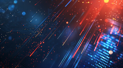 Obraz premium technology banner