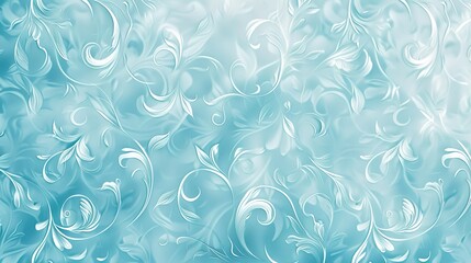 Light blue pattern wallpaper