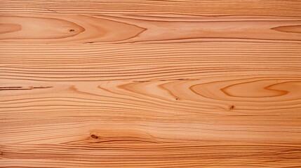 Fototapeta premium Smooth Light Wood Surface With Visible Grain Patterns And Knots Creating A Rustic And Natural Look. Generative AI