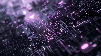 Fototapeta premium technology banner