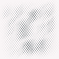 black halftone dots background