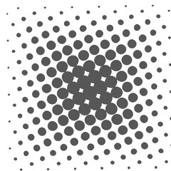 black halftone dots background