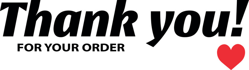 Thank You for Your Order. Elegant Thank You for Your Order Design with Stylish Graphics. Sophisticated Thank You for Your Purchase Image with Modern Elements. Chic Thank You for Your Order Graphic