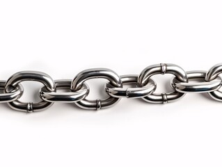a close up of a chain