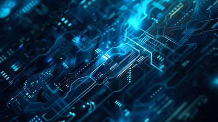 Fototapeta premium technology background