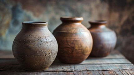 Rustic Clay Pottery Collection