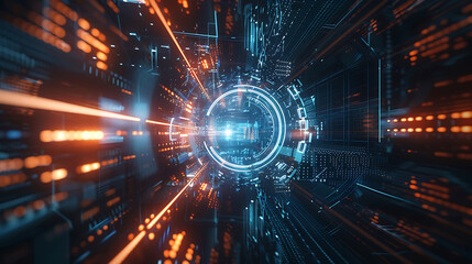 technology and business background