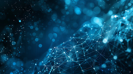Obraz premium technology and business background