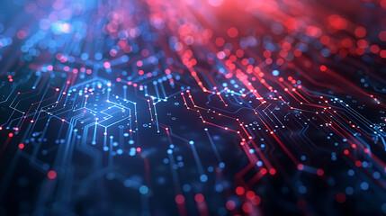Obraz premium technology background
