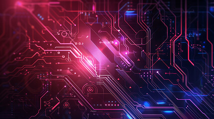 Fototapeta premium technology background