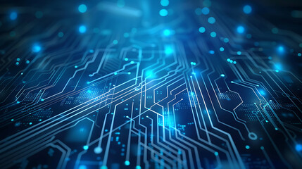 abstract technology banner