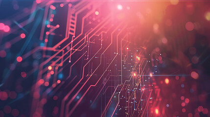 Fototapeta premium abstract technology background