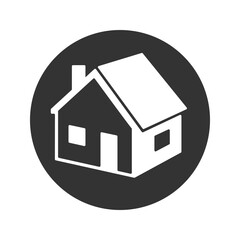 Home icon vector. House, real estate icon symbol isolated