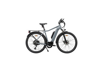 E-bike on white background