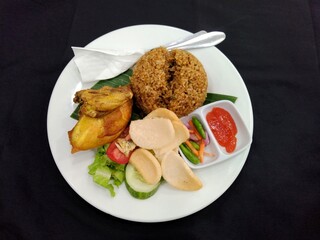 Nasi goreng Fried rice is one of Indonesia's favorite foods