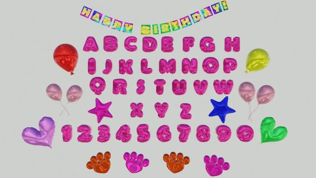 Birthday Bliss 3D A-Z & 1-0 Extravaganza