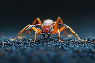 Fototapeta premium Close-up Portrait of an Ant