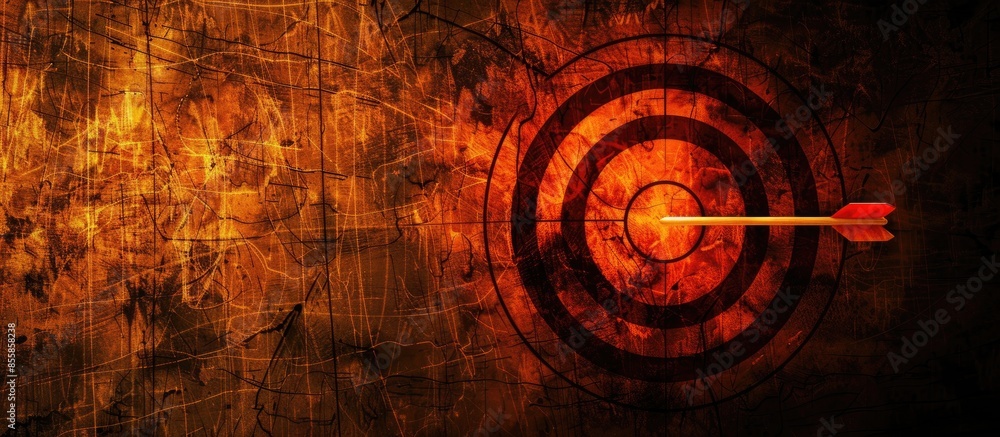 Aufkleber value target. copy space image. place for adding text or design
