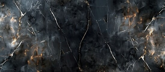Black Marble Stone Texture Background, High Resolution High Gloss Marble Texture With Interior Exterior Home Decoration Used For Ceramic Wall Tiles And Floor Tiles Surface. with copy space image