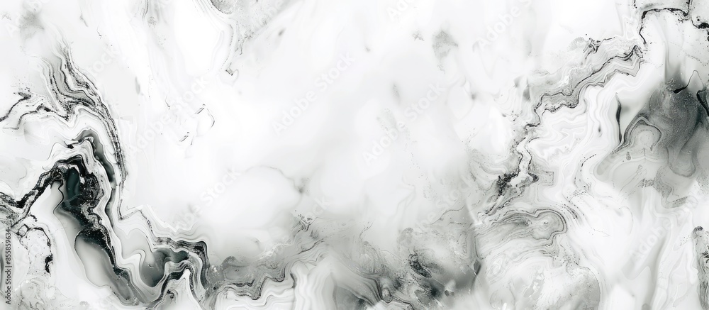 Poster luxury of white marble texture and background for design pattern artwork. with copy space image. Place for adding text or design