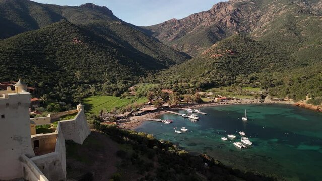 Discovering the Enchanting Seclusion of Girolata, Corsica: A Hidden Gem Accessible Only by Sea