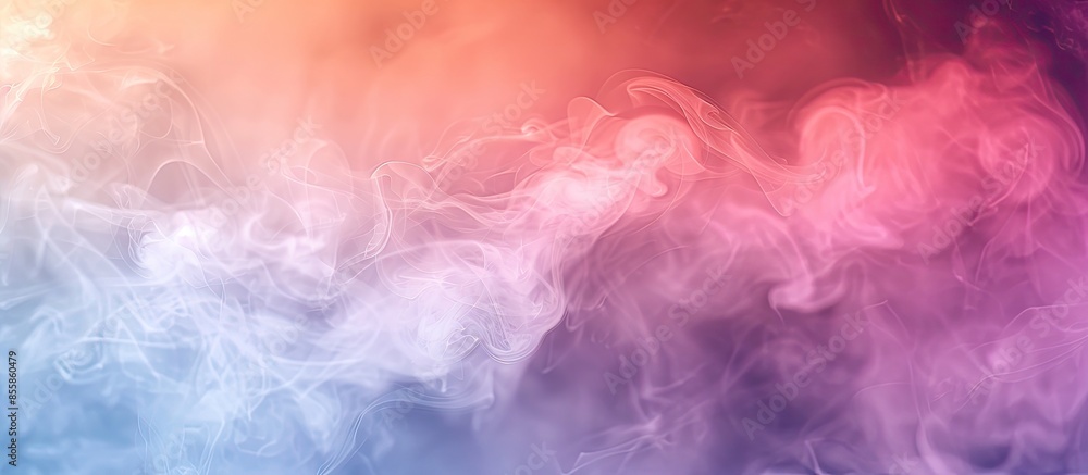 Aufkleber White smoke pastel background    Abstract  Texture. with copy space image. Place for adding text or design