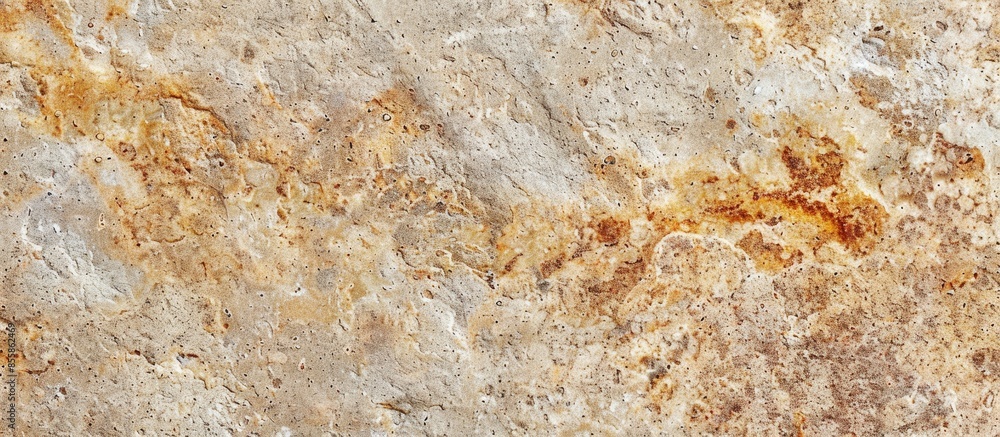 Poster Light brown granite stone texture pattern background. with copy space image. Place for adding text or design