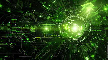 Obraz premium abstract technology background