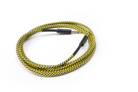 Jack cord for guitar and connection of various musical devices, pedals, amplifier and so on.
