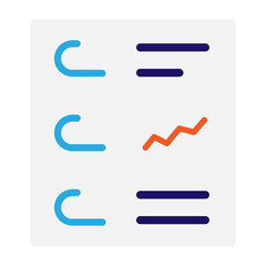 Obraz premium Data Analysis Garph