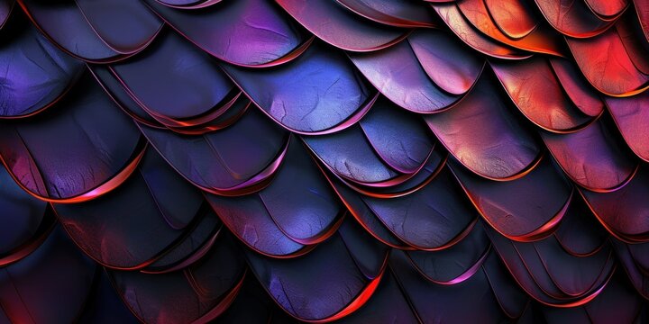 The texture of natural skin of a dragone. Neon snake skin, animalistic background, print