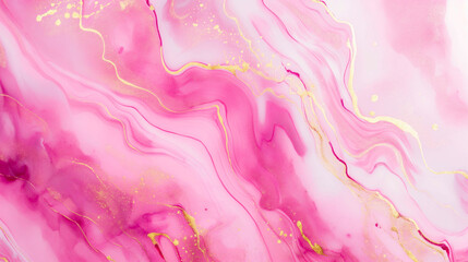Pink background texture pattern marble gold watercolor abstract wallpaper light. Background stone pink texture pattern marble white paint glitter art seamless liquid agate top rose color print pastel