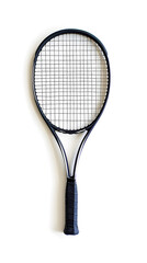 Tennis Racket, white background