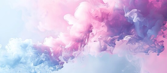 Fototapeta premium Color smoke pastel background Abstract Design Isolated. Copy space image. Place for adding text and design