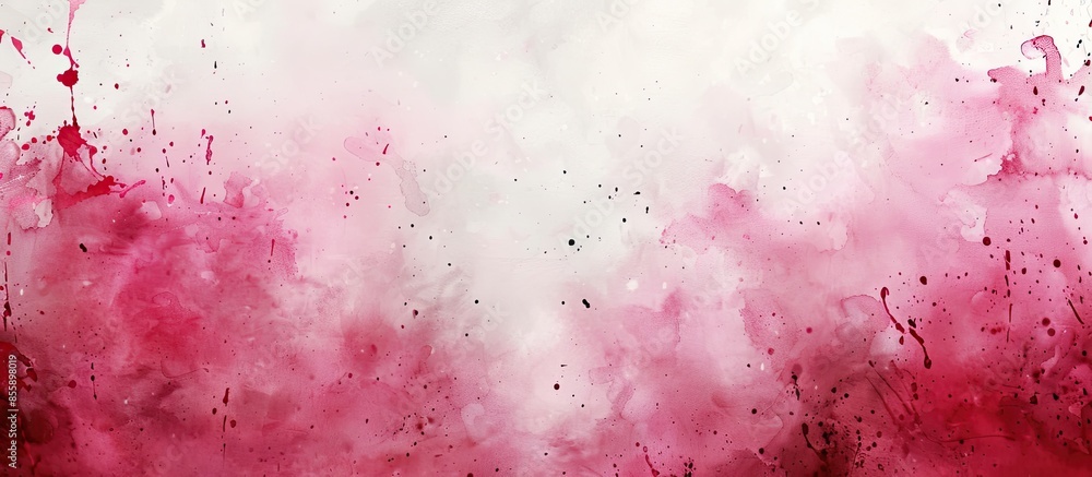 Poster bloody font pastel background abstract watercolor isolated. copy space image. place for adding text 