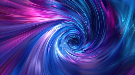 Fototapeta premium Captivating Abstract Spiral in Dark Violet and Light Purple Tones