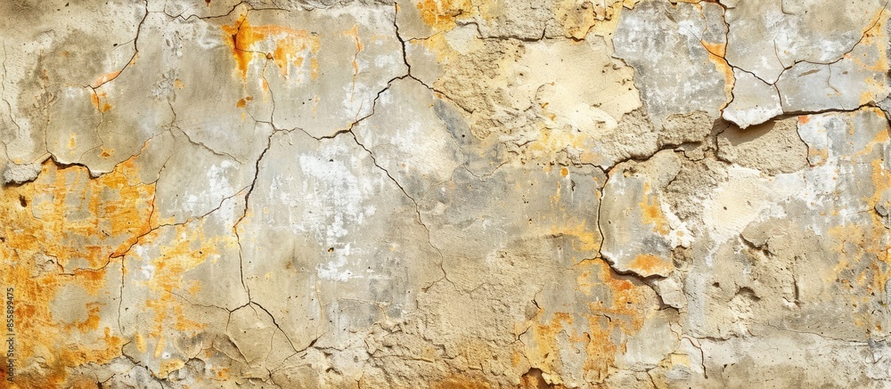 Poster stone grunge texture for background. a dirty not perfect old wall with cracks and peeling paint. cop
