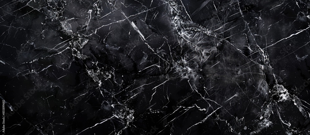 Poster black marble background texture natural stone pattern abstract (with high resolution). copy space im