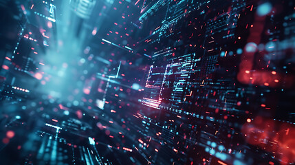 Obraz premium technology design