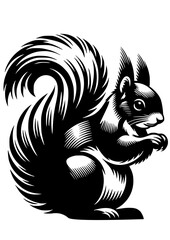 Squirrel SVG, Animal SVG, Fox SVG, Acorn SVG, Cute Squirrel SVG, Squirrel Silhouette, Squirrel Vector, Clipart, Cut file for Cricut, Instant Download SVG, JPG, PNG